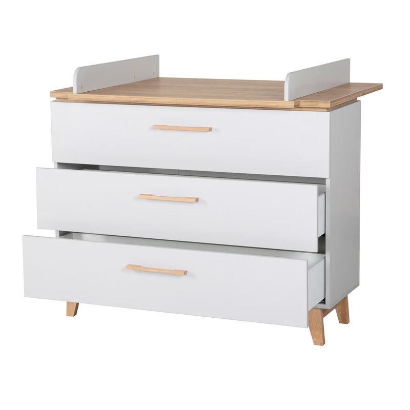 Wickelkommode roba Caro mit abnehmbarem Wickelansatz und Soft-Close-Schubladen, B/H/T: 117 x 78 x 104 cm - Bild 4