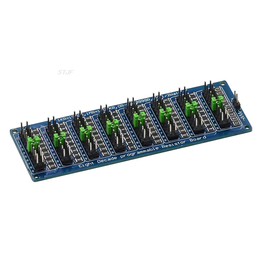 Programmierbares SMD-Widerstandsmodul mit 0,1 Ohm Schrittgenauigkeit und 8 Jahrzehnten Widerstandsbereich (0,1 bis 9.999.999,9 Ohm) - Bild 2