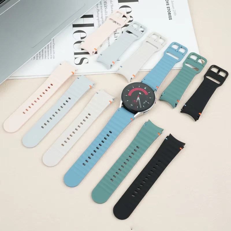 Samsung Galaxy Watch Armband, Silikon, Klassisch, Unisex - Bild 1