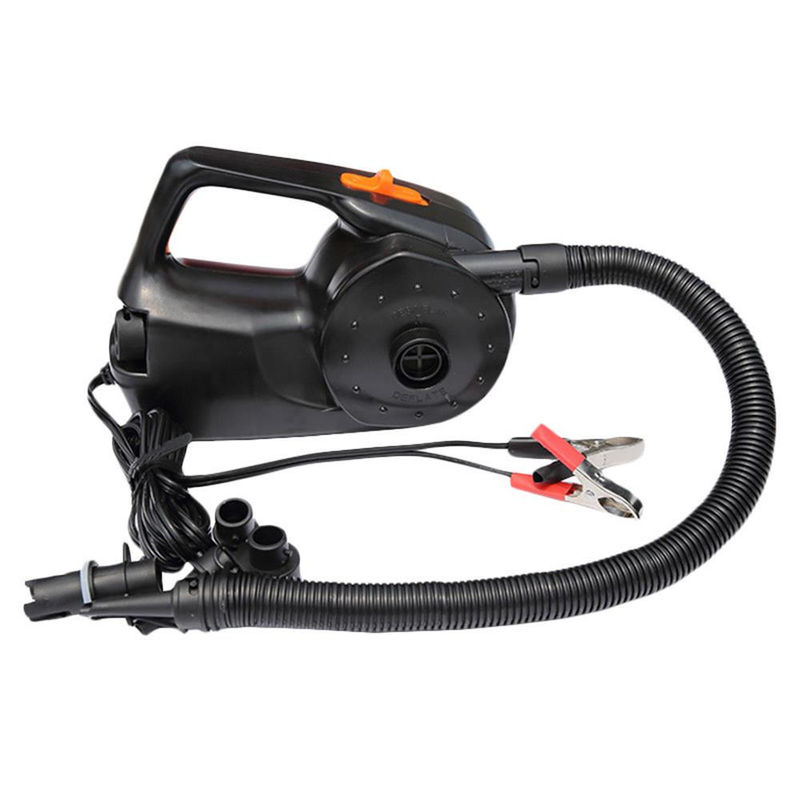 Elektrische 12V 100W Autopumpe für Kajak, Boot und Schwimmbad in Schwarz - Bild 6