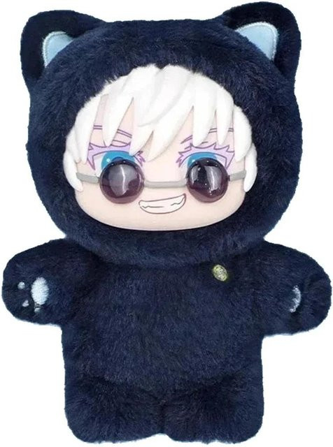 Wucifang Jewelry Jujutsu Kaisen Gojo Satoru Katzenpark Party Blind Box, Plüschtier Tasche Anhänger, ab 14 Jahren - Bild 1