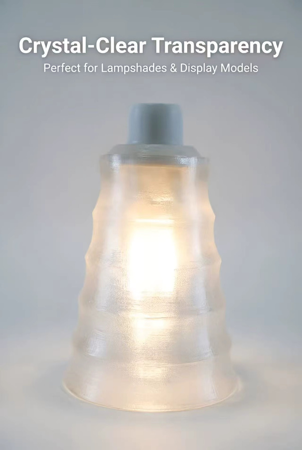 GIOIO PCTG 3D-Drucker-Filament für FDM, Durchmesser: 1,75 mm, Farbe: transparent, Gewicht: 1 kg - Bild 5