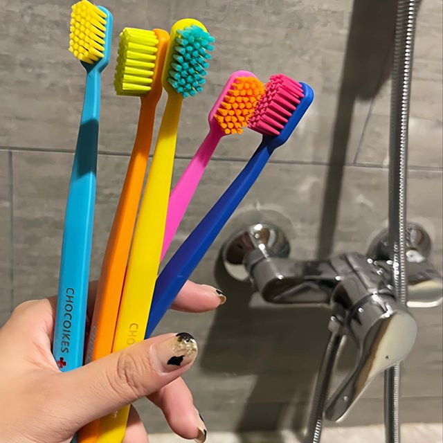 Swiss Caring Zahnbürstenset, 5er-Pack, Unisex - Bild 1