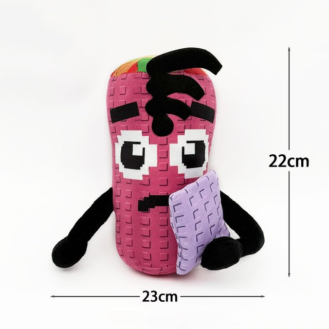 Treasuringu Neue Pflanzen Gegen Gehirnfäule, Plüschtier Monster, Stoffpuppe, Drache - Bild 1