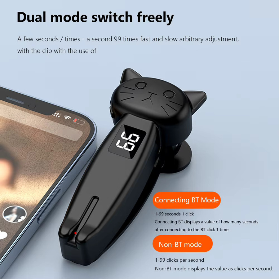 VODOOL Elektrischer Auto-Seitenumblätterer mit Bluetooth 5.3 Fernbedienung für Kindle Paperwhite in Pink - Bild 3