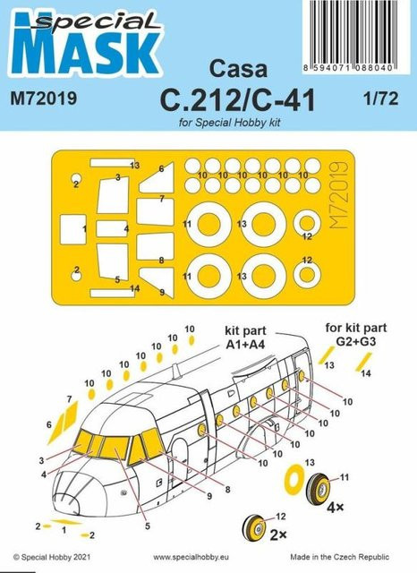 Special Hobby Casa C.212/C-41 - Mask - Bild 1