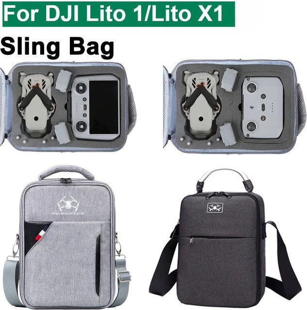 DJI Tragbare Einzelschultertasche für Lito 1/Lito X1 Kamera Tasche in Grau - Bild 1