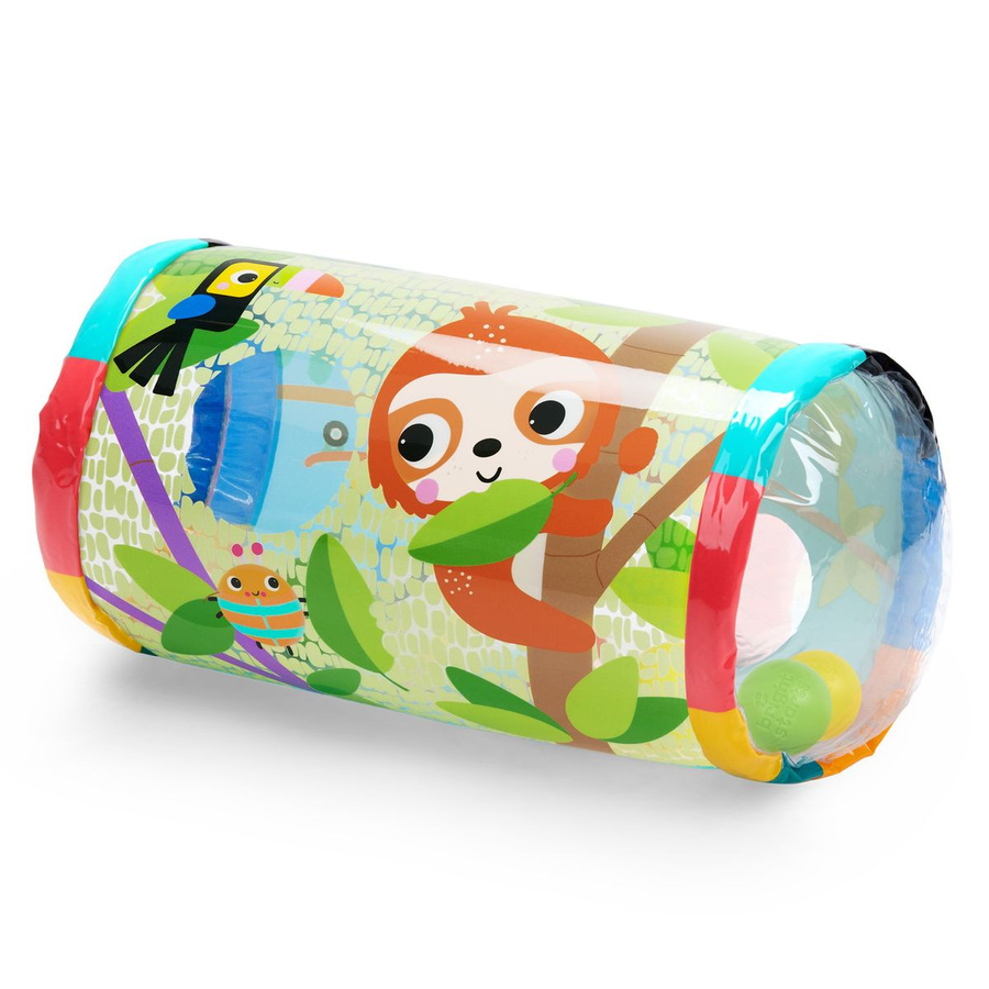Bright Starts Roll-Along Rainforest Krabbelrolle, Bunt, ab 0 Jahre - Bild 1