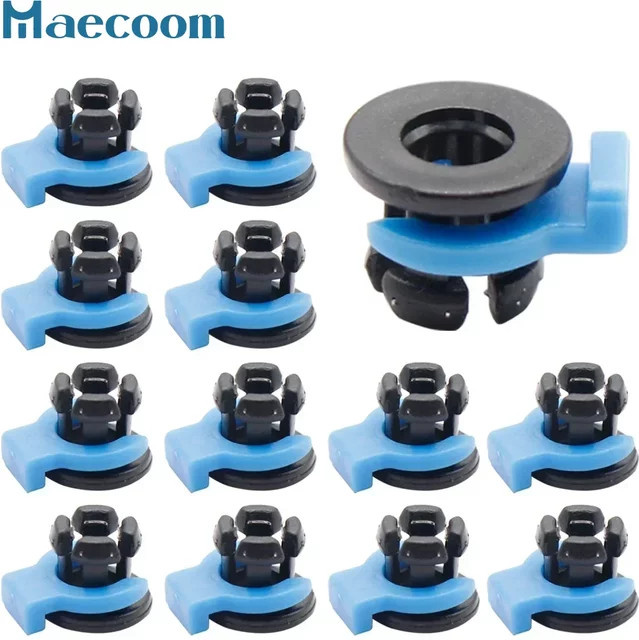 Maecoom Clip Rohr Eingebettete Klemme Bowden Kupplung für Metall V6 Kühlkörper Hotend Rohr 4 mm Spannzange Extruder 3D Drucker Teile in Blau - Bild 1