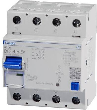 Doepke FI-Schutzschalter RCD 4,0 A in Weiß 09134818HD - Bild 1