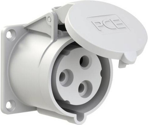 PC Electric Power Twist 323-1 CEE Anbaudose 32A 3polig IP44 Weiß - Bild 1