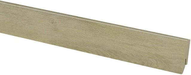 Sockelleiste aus MDF mit Click-System in Beige, B/H/T: 240 x 5,8 x 0,18 cm - Bild 1