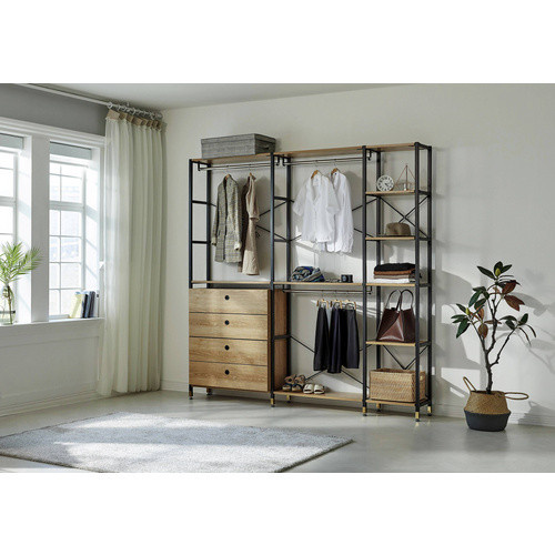 Möbilia Schubladenbox aus Massivholz in Beige, B/H/T: 80 x 44 x 32 cm - Bild 1