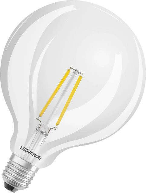LEDVANCE SMART+ Filament Globe E27 WiFi LED Leuchtmittel, 6W, dimmbar, Warmweiß, Transparent - Bild 1
