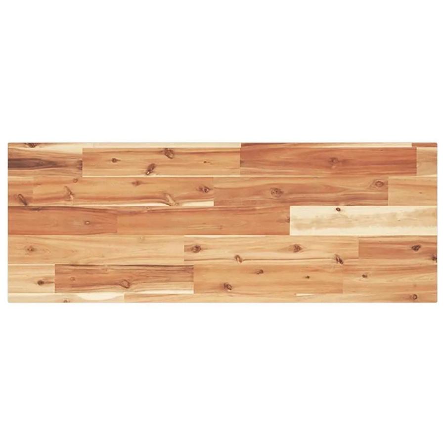 vidaXL Tischplatte Rechteckig aus Akazienholz in Braun, B/T/H: 80 x 30 x 2 cm - Bild 2