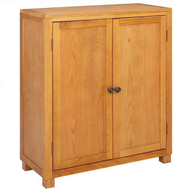 vidaXL Schrank mit Tür in Braun für Wohnzimmer, Schlafzimmer oder Flur - Bild 1