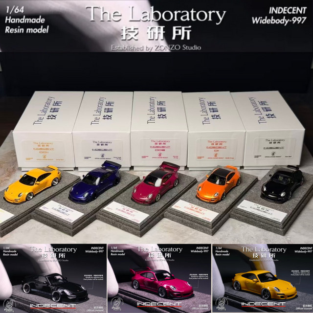 The Laboratory 1:64 INDECENT 997 Modifiziertes Miniaturfahrzeugmodell - Bild 1