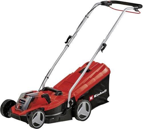 Einhell Power X-Change Akku-Rasenmäher GE-CM 18/33 Li-Solo in Rot/Schwarz mit 33 cm Schnittbreite - Bild 1
