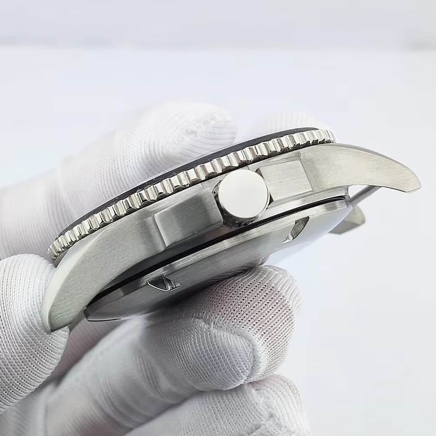 OUMASHI Uhrengehäuse Edelstahl, Silber, Herren, 41 mm - Bild 2