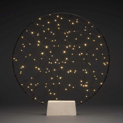 Konstsmide LED Metallsilhouette geometrisch in Schwarz, B/H/T: 5 x 64 x 60 cm - Bild 3