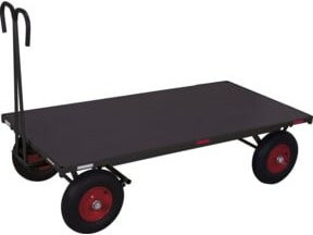 Cordes Handpritschenwagen ohne Bordwand in Anthrazit RAL 7016 - Bild 1