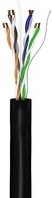 goobay Outdoor Netzwerkabel Cat.6 U/UTP Ethernet/LAN in Schwarz - Bild 1