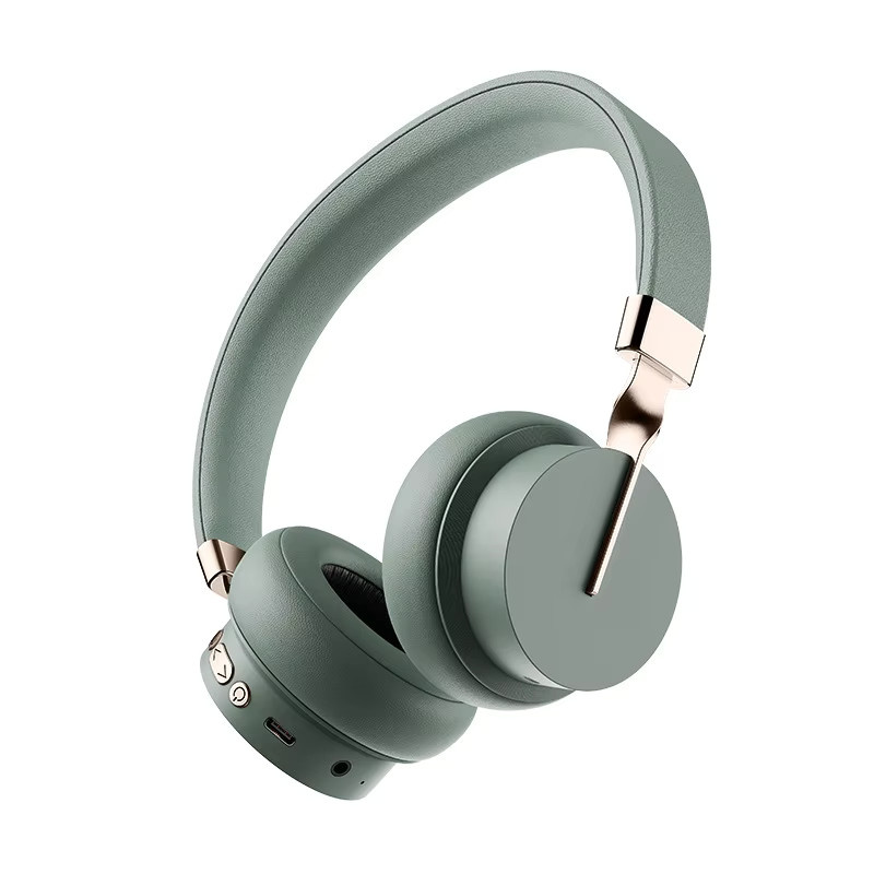 Fingertime P3 Bluetooth Gaming Headset mit Mikrofon und Geräuschunterdrückung, 50 Stunden Akkulaufzeit, Schwarz/Grün, 3,5mm Aux Anschluss - Bild 5