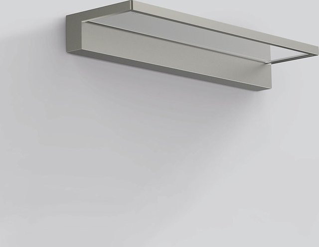 Serien Lighting Crib Wandleuchte aus Edelstahl in Silber mit dimmbarer LED in Warmweiß (2700K) - Bild 1