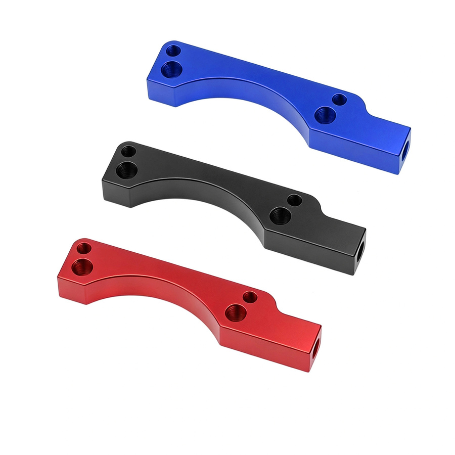 Yokomo Aluminium-Motorkühlventilatorhalterung, Drift RC Auto Upgrade-Teile, Blau - Bild 2
