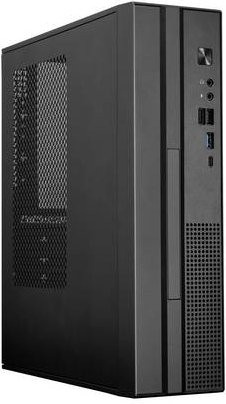 Chieftec Geh Flyer Series DT-10B-300 Micro-ATX PC-Gehäuse in Schwarz mit USB-C und USB-A - Bild 1
