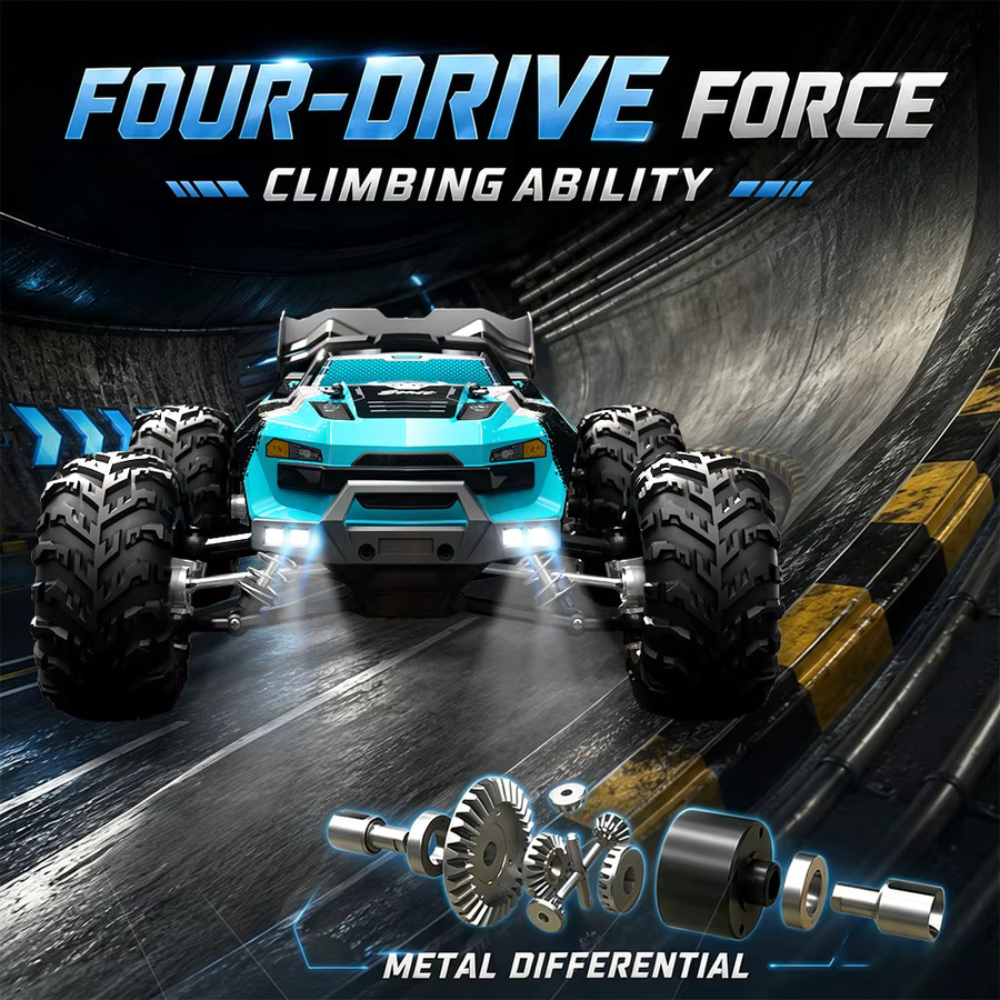 ZNLYRION RC-Buggy, 2,4G-Fernsteuerungsauto, für jedes Gelände - Bild 3