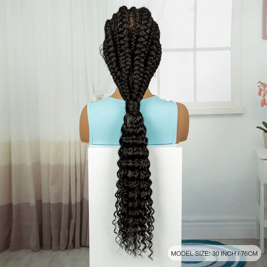 Alice Spring Cornrow Perücke, synthetisch, 30 Zoll, Damen - Bild 3