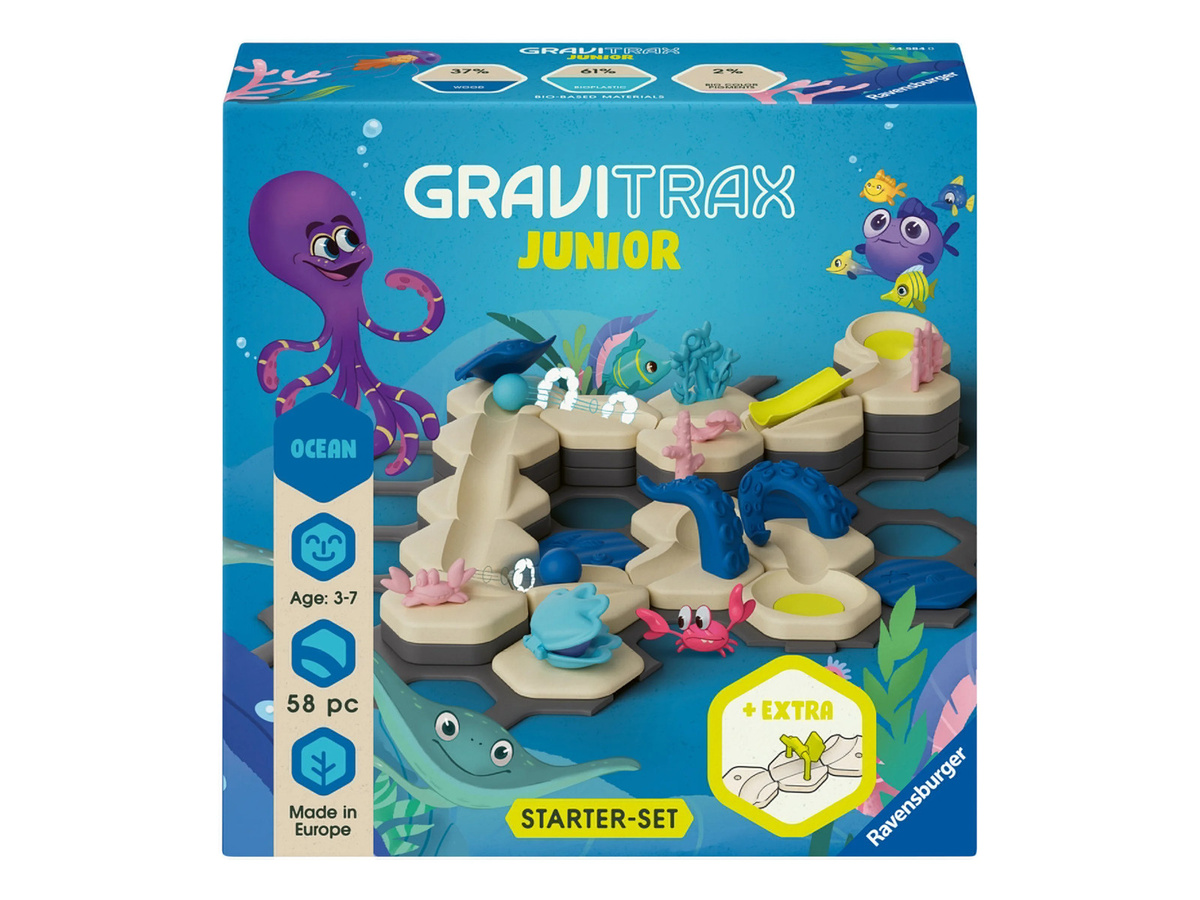 RAVENSBURGER GraviTrax Action-Set Focus Kugelbahn 65-teiliges Set - Bild 2