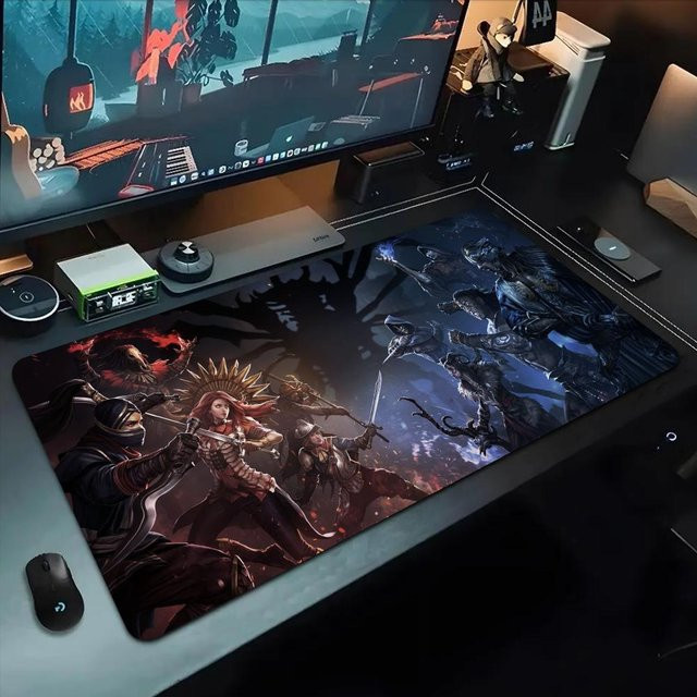 Path of Exile 2 Gaming-Mauspad XL Multicolor, Schreibtischmatte aus Gummi, B/T: 100 x 50 cm, Höhe: 0,3 cm - Bild 1