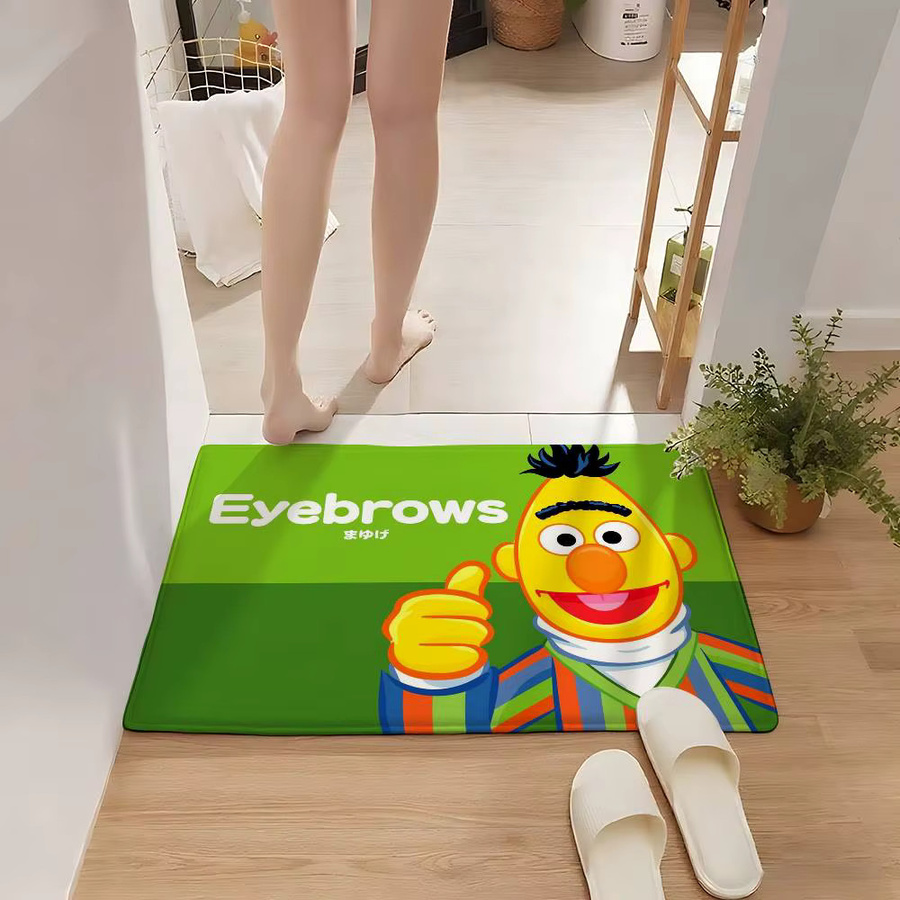 Sesame Street Elmo Fußmatte von Beast Kingdom, rutschfeste Teppichmatte aus Polyester, Mehrfarbig, B: 60,0 cm, T: 40,0 cm - Bild 3