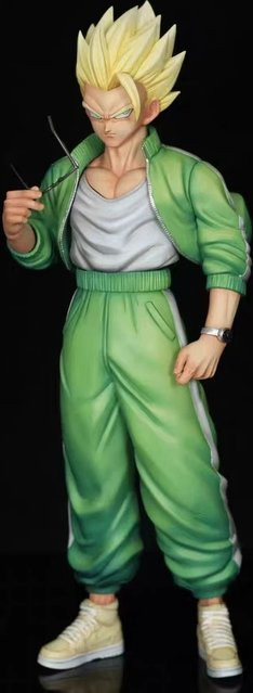 Bandai Dragon Ball Z Son Gohan Super Saiyan Actionfigur, Kunststoff - Bild 1