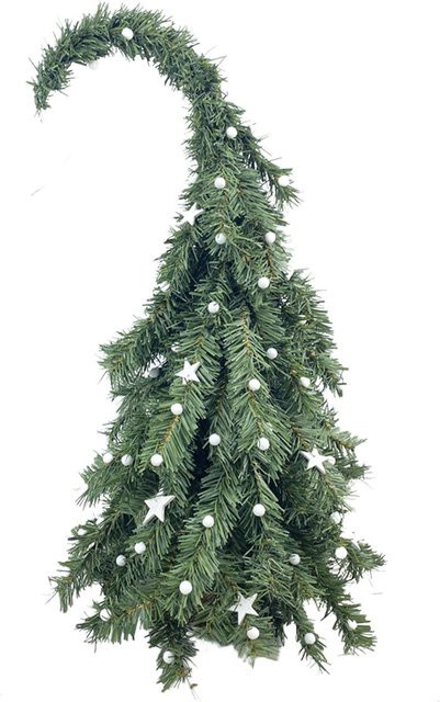 Dekorativer Weihnachtsbaum von CosyHome in Grau und Grün, Höhe: 40 cm - Bild 1