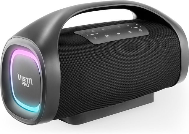 Vieta Thunder Bluetooth-Lautsprecher schwarz mit IPX6 Wasserschutz - Bild 1