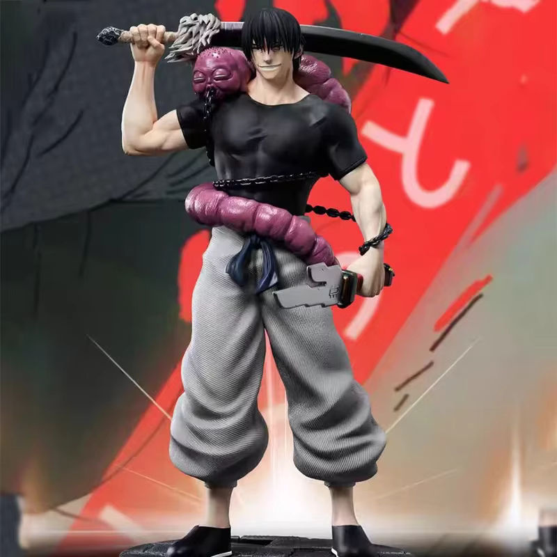 Bandai Jujutsu Kaisen Toji Fushiguro Actionfigur aus Kunststoff, mehrfarbig, Höhe: 21 cm - Bild 2