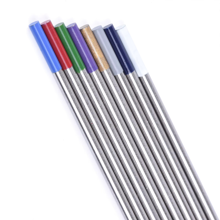 10er Set HA&VS WIG Schweißelektroden mit Nadelkopf und Draht für WL20 WL15 WR WC20 WZ8 WP, Längen: 150 mm und 175 mm - Bild 2
