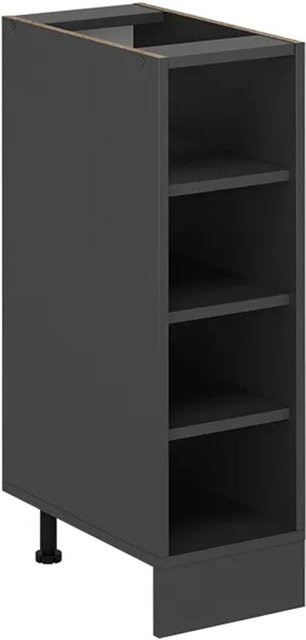 Vicco Küchenregal R-Line Offener Küchenschrank Anthrazit Matt B/T/H: 44,0 x 25,0 x 81,6 cm - Bild 1