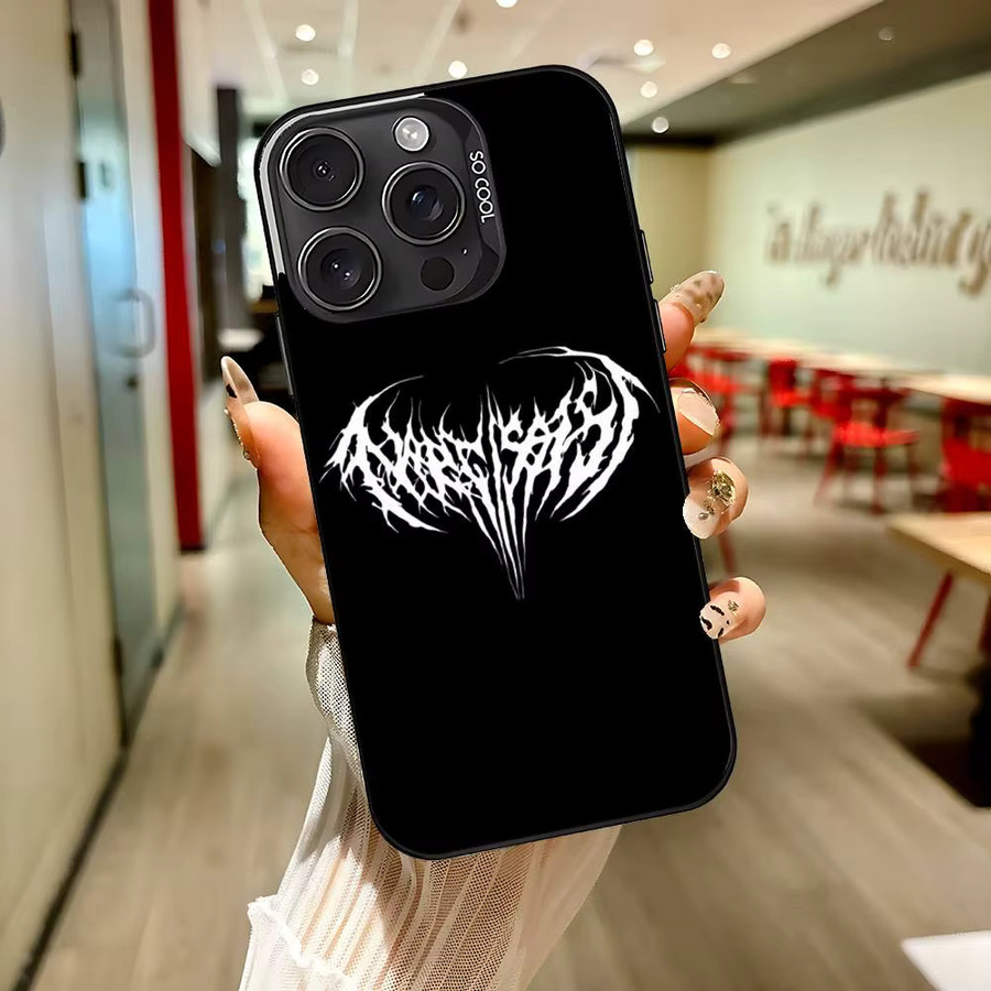 Stoßfeste Handyhülle Narcissist Opium Carti Ken Carson Merch für Apple iPhone 11 bis 17 Pro Max Plus X XR in Schwarz - Bild 5