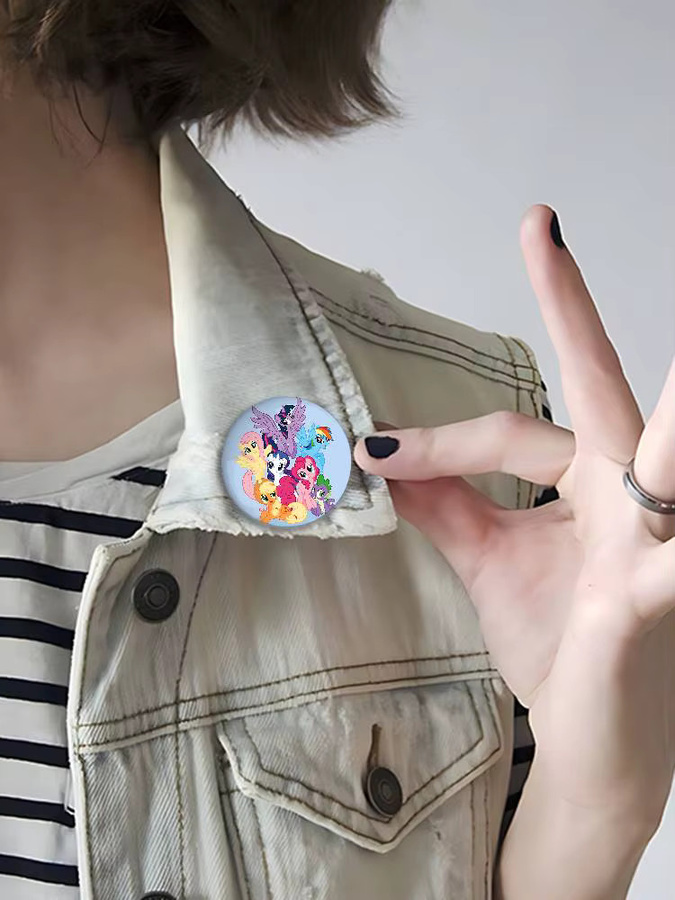 KAYOU Brosche, Metall, Bunt, Verspielt - Bild 6