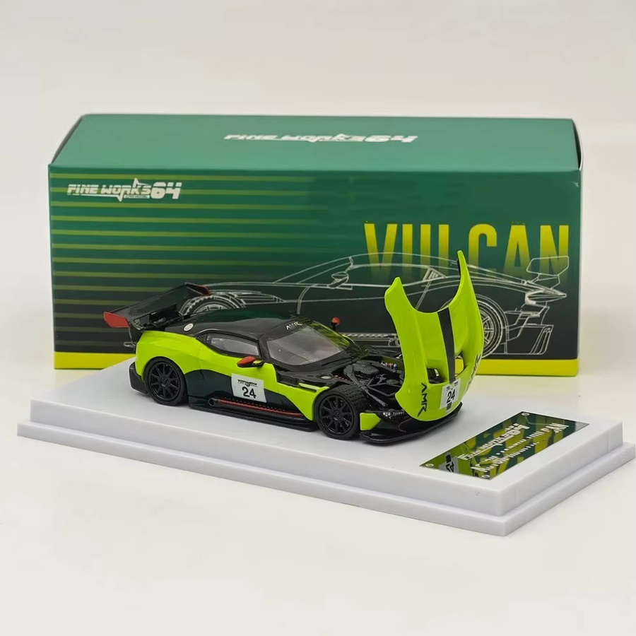 Fine Works Vulcan, Hochgeschwindigkeits-Auto, 1:64, Ausstellungsmodell aus Druckguss, ab 14 Jahre - Bild 2