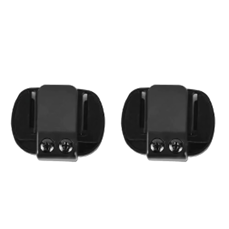 Ejeas Montageclip mit doppelseitigem Klebeband für Motorradhelm Bluetooth-Headsets in Schwarz - Bild 2