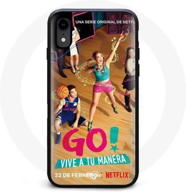 Lupe et Mia Handyhülle für iPhone XS Max in Schwarz mit Motiv Verfolge Deine Träume - Bild 1