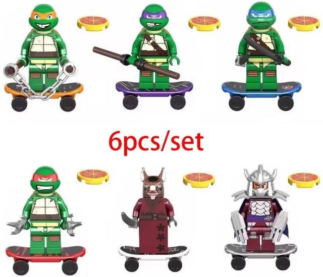 Yiran toy 1 Teenage Mutant Ninja Turtles Actionfiguren Fernsehfilmfigur - Bild 1
