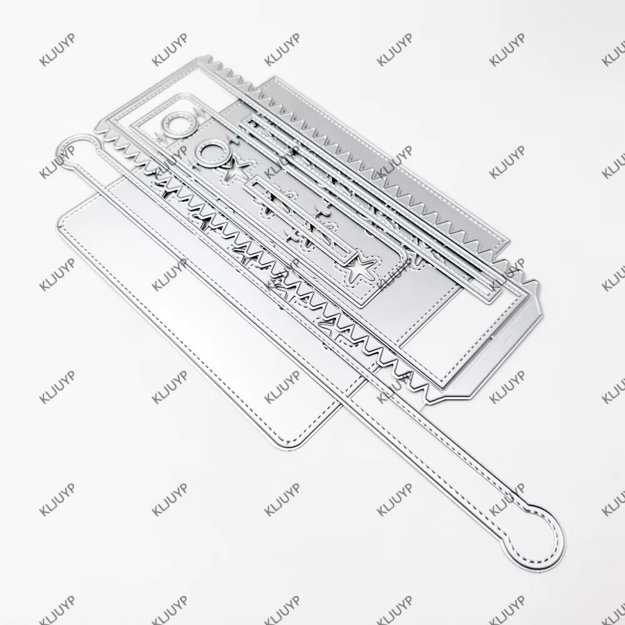 KLJUYP Metall-Stanzformen Strandtasche in Silber für DIY Scrapbooking und Papierkarten - Bild 1