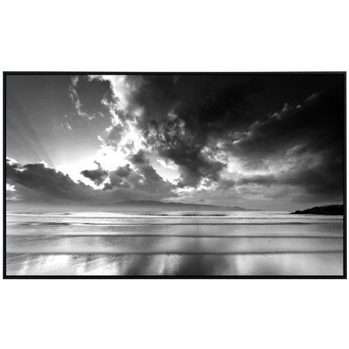 papermoon EcoHeat Infrarotheizung Himmel und Meer in Schwarz und Weiss mit Matt-Effekt - Bild 2