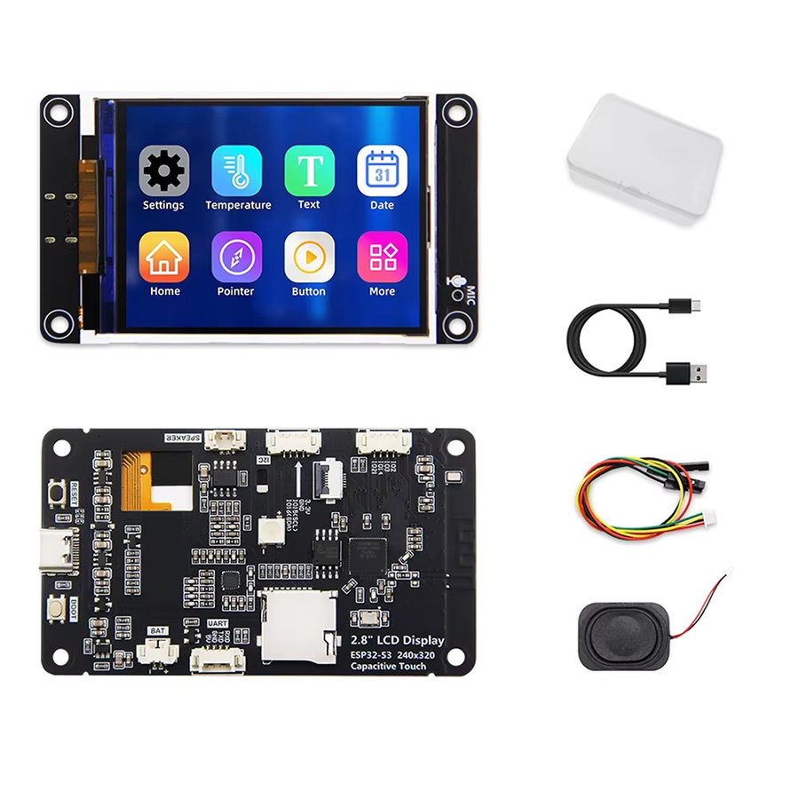 Aideepen ESP32-S3 WiFi Bluetooth Development Board mit 2,8 Zoll TFT Touchscreen LCD Display Modul in Schwarz - Bild 5